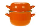 Cosy & Trendy Mosselpan - Oranje - ø 18 cm / 2.8 liter - geëmailleerde anti-aanbaklaag
