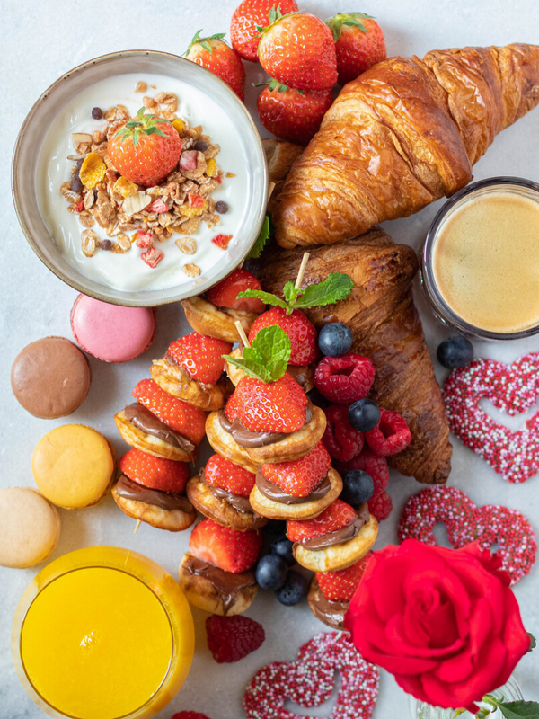 Petit-déjeuner de la Saint-Valentin