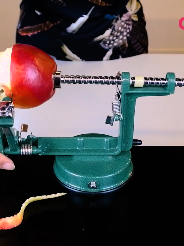 Hoe werkt een appelschilmachine