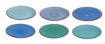 Studio Tavola Assiettes petit-déjeuner Ocean Blue ø 19 cm - 6 pièces