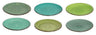 Studio Tavola Assiettes petit-déjeuner Summer Green ø 19 cm - 6 pièces