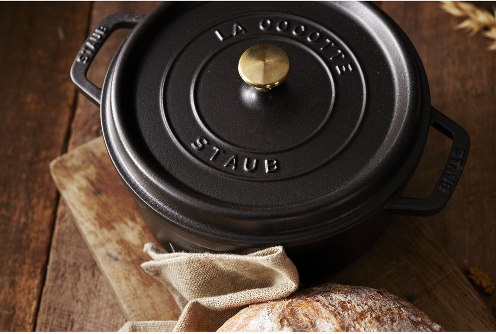 Poêle / Cocotte Staub - Noir - ø 24 cm / 3,8 litres