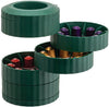 Alessi Porte-capsules plissé - Vert - MDL19