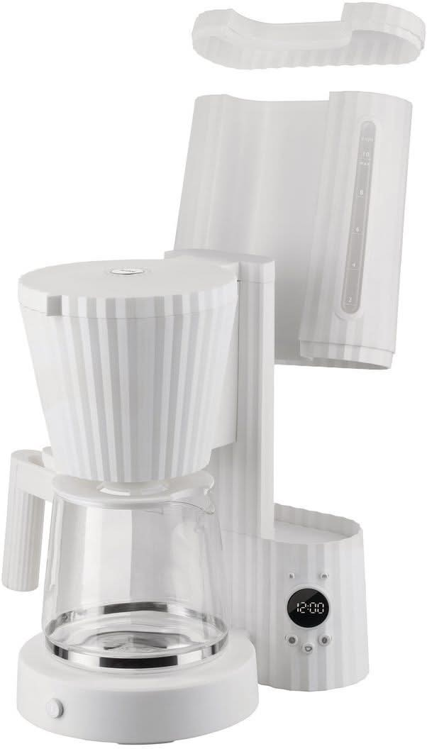 Alessi Filter-koffiezetapparaat Plissé - 1.5 liter - Zwart - Michele De Lucchi - MDL14 B