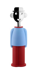 Tire-bouchon Alessi Alessandro M. - AM23 LAZR - Bleu clair - par Alessandro Mendini