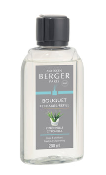 Recharge Maison Berger - pour bâtonnets parfumés - Citronnelle - 200 ml