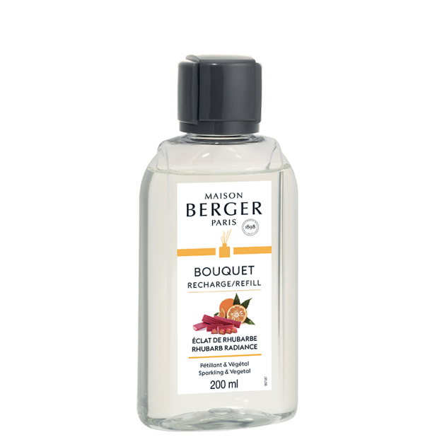 Recharge Maison Berger - pour bâtonnets parfumés - Éclat Rhubarbe - 200 ml