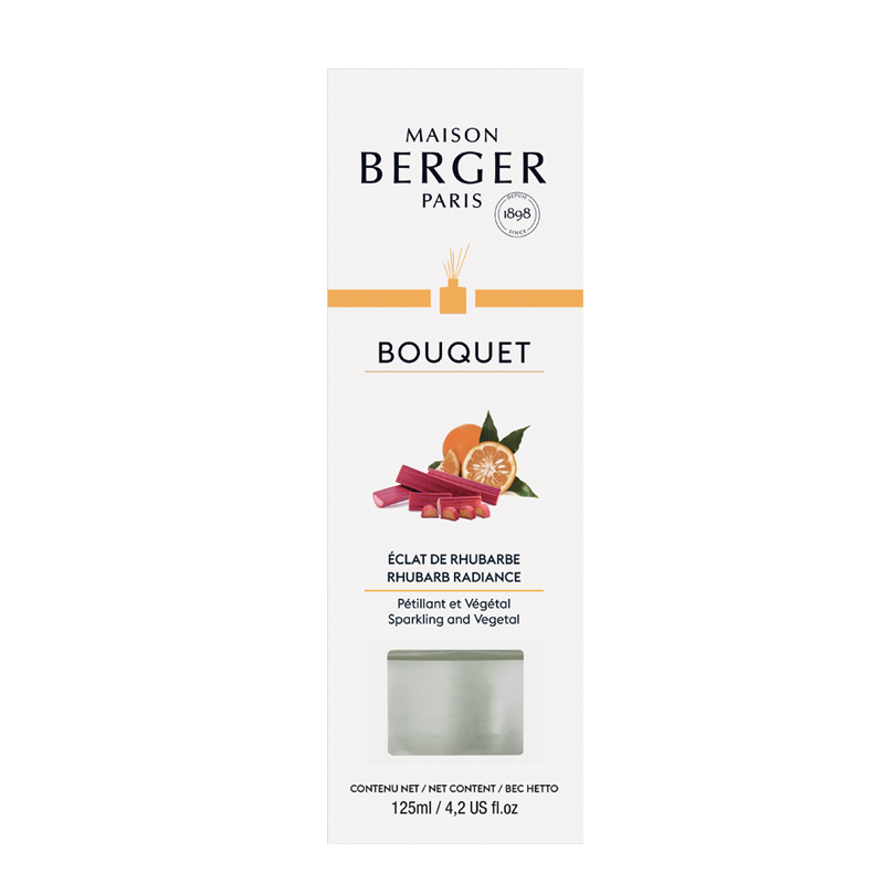 Bâtonnets Parfumés Maison Berger - Éclat Rhubarbe - 125 ml