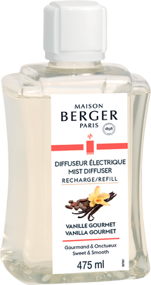 Recharge Maison Berger - pour diffuseur d'arômes - Vanille Gourmet - 475ml