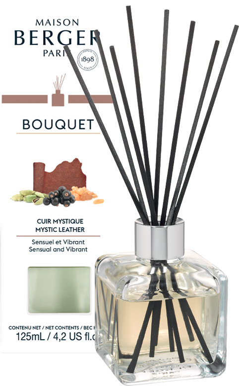 Maison Berger Bâtonnets parfumés - Cuir Mystique - 125 ml