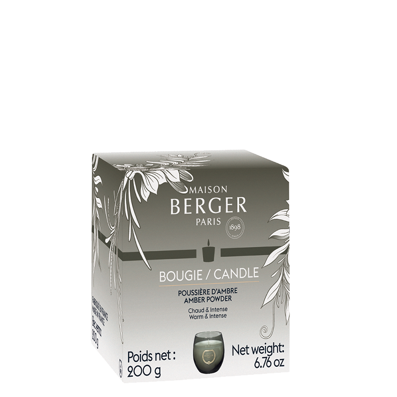 Bougie parfumée Maison Berger Holly - Mousse Gris