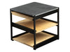 Gusta Etagere / Serving Tower Cube - Noir - 3 couches