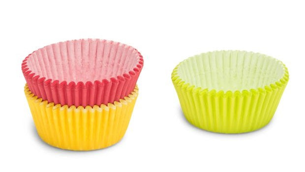 Patisse Cupcakevormpjes 3 Kleuren ø 6.5 cm - 150 stuks