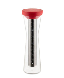 Alessi Cafetiere Mazagran - GIA31 R - Rouge - 900 ml - par Giulio Lacchetti