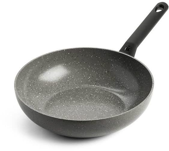 BK Wokpan Granite - Aluminium - ø 28 cm - keramische anti-aanbaklaag