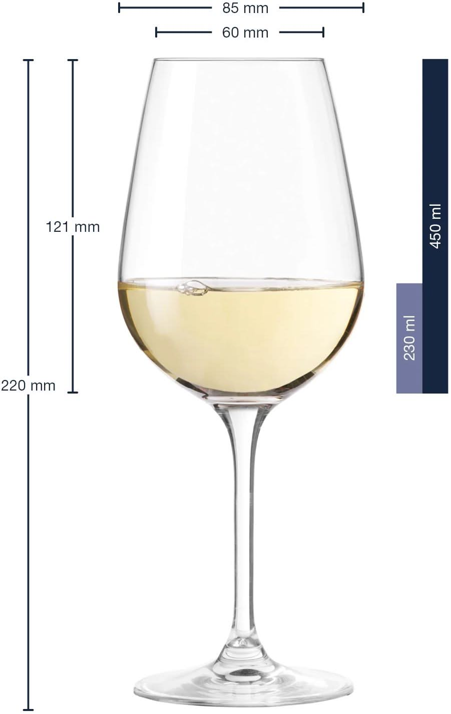 Leonardo Verres à Vin Blanc Tivoli - 450 ml - 6 pièces