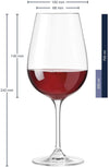 Leonardo Verres à Vin Rouge Tivoli - 700 ml - 6 pièces