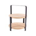 Gusta Etagere / Tour de Service - Bambou - 27 cm - 2 couches