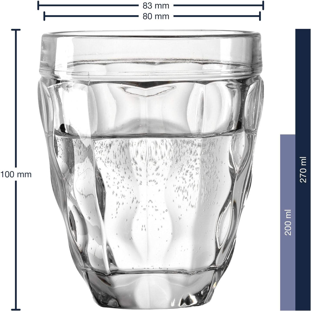 Leonardo Verres à Eau Brindisi - 270 ml - 6 pièces