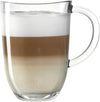 Leonardo Latte Macchiato Glazen Napoli 380 ml + 2 Lepels