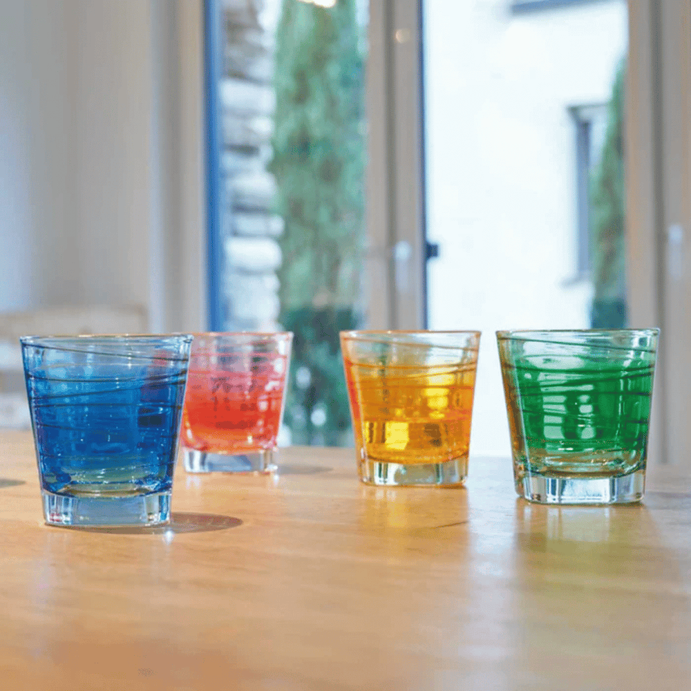 Leonardo Waterglazen Vario Struttura - 250 ml - 6 stuks