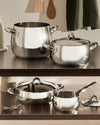 Alessi Pannenset Mami - SG100S7 - 4 delige set - door Stefano Giovannoni