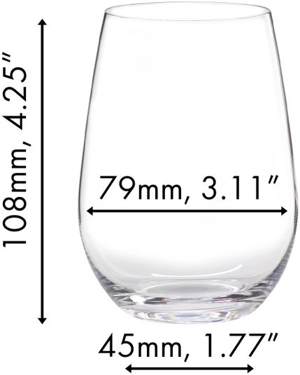 Riedel Verres à Vin Blanc O Wine - Riesling / Sauvignon Blanc - 2 pièces