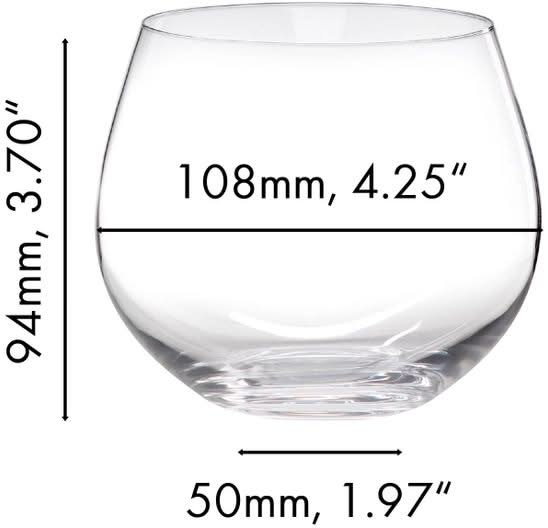 Riedel Verres à vin blanc O Wine - Chardonnay - 2 pièces