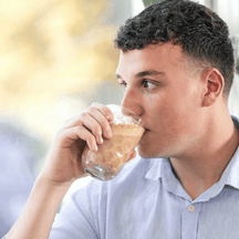 Leonardo Latte Macchiato Glazen - Gocce Uno - 390 ml - 2 stuks