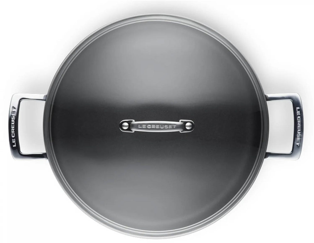 Le Creuset Provencaalse Hapjespan Les Forgées TNS - ø 28 cm / 5.4 liter - standaard anti-aanbaklaag