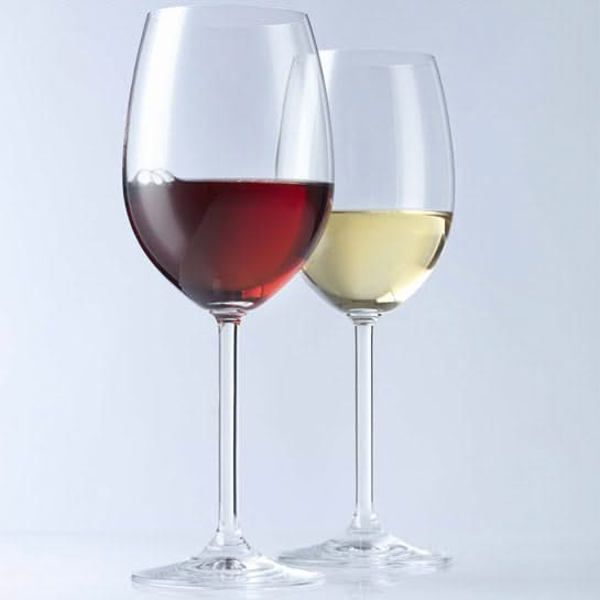 Service de verres à vin Leonardo Daily (Verres à vin rouge &amp; Verres à vin blanc &amp; Verres à champagne) - Set de 18 pièces