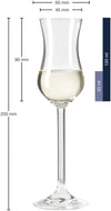 Leonardo Verres à Grappa Daily - 100 ml - 6 pièces