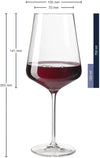 Leonardo Verres à Vin Rouge Puccini - 750 ml - 6 pièces