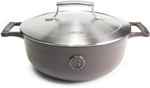 Saveur Selects Casserole Voyage - Lapin Gris - ø 25 cm / 3,3 litres - revêtement antiadhésif émaillé