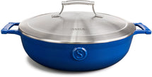 Saveur Selects Casserole Voyage - Classic Blue - ø 30 cm / 4,2 litres - revêtement antiadhésif émaillé