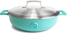 Saveur Selects Casserole Voyage - Saveur Bleu - ø 30 cm / 4,2 litres - revêtement antiadhésif émaillé