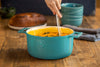 Saveur Selects Casserole Voyage - Saveur Bleu - ø 25 cm / 4,7 litres - revêtement antiadhésif émaillé