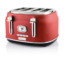 Westinghouse Grille-pain Retro Collections - 4 emplacements - rouge canneberge - WKTTB809RD