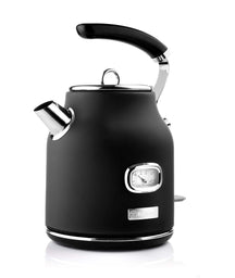 Westinghouse Waterkoker Retro Collections - 2200 W - liquorice black - 1.7 liter - WKWKH148BK