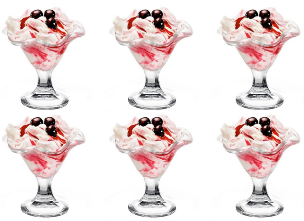 Bormioli Rocco IJscoupes - Sorbetglazen - Primavera - 240 ml - 6 stuks