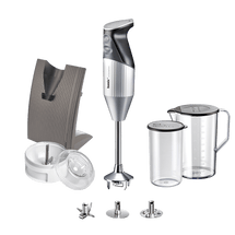 Bamix Set Mixeur Plongeant SwissLine - 200 W - Argent