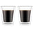 Bodum Dubbelwandige koffie- / theeglazen Canteen - gepatenteerd ventiel - 200 ml - 2 stuks