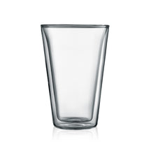 Bodum Dubbelwandige latte macchiato glazen Canteen - gepatenteerd ventiel - 400 ml - 6 stuks