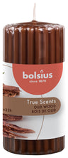 Bougie Pilier Bolsius True Scents Bois de Oud - 12 cm / ø 6 cm