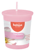 Bougie parfumée Bolsius / Recharge - pour porte-bougie - True Scents Magnolia - 5 cm / ø 4,5 cm