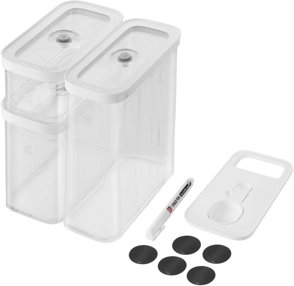 Zwilling Récipients sous vide Fresh &amp; Save - Plastique - Transparent - set de 5 pièces