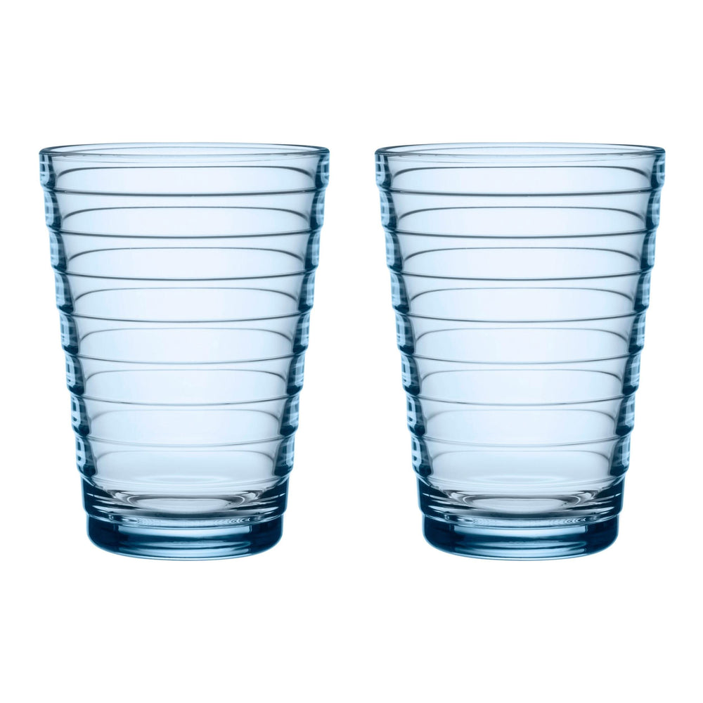 Verre Iittala Aino Aalto - Aqua - 330 ml - 2 pièces