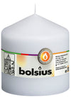 Bougie Pilier Bolsius Cello XXL Blanc - 10 cm / ø 10 cm