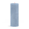 Bougie cylindrique rustique Bolsius Sky Blue - 19 cm / ø 7 cm