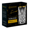 Nachtmann Verres à Long Drink Noblesse Or - 375 ml - 2 pièces